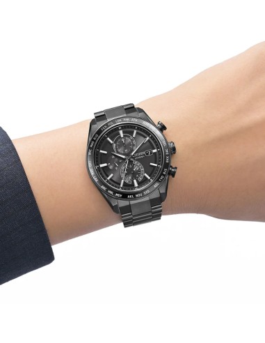 solar titanio radiocontrol Citizen Attesa ACT Line/Black Titanium  AT8294-59E JDM 42 mm – Zafiro, 100 m