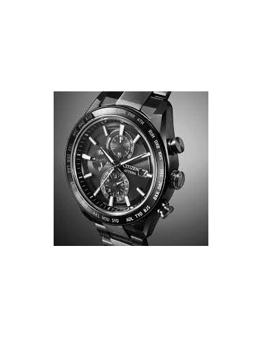 solar titanio radiocontrol Citizen Attesa ACT Line/Black Titanium  AT8294-59E JDM 42 mm – Zafiro, 100 m