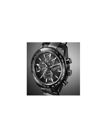 solar titanio radiocontrol Citizen Attesa ACT Line/Black Titanium  AT8294-59E JDM 42 mm – Zafiro, 100 m