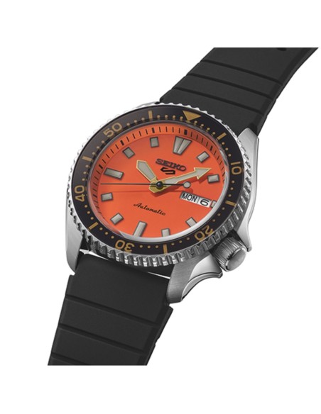 automático Seiko 5 Sports SKX Series SRPL89K1 “Orange Blaze” 42,5 mm