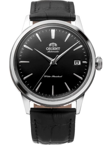 Orient Bambino RA-AC0M02B 38mm automatic men’s watch leather band