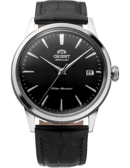 Orient Bambino RA-AC0M02B 38mm automatic men’s watch leather band