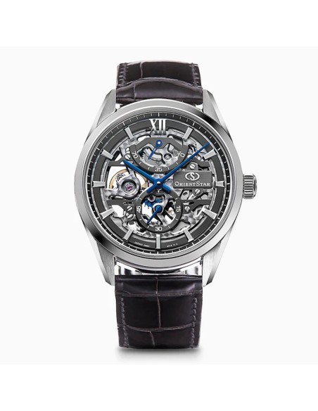 reloj mecánico hombre Orient Star Skeleton Contemporary RK-AZ0102N JDM 39mm 70h reserva de marcha calibre F8B61