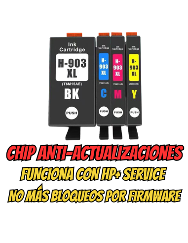 907XL/903XL para OfficeJet Pro 6868 6950 6960 6970 6975 HP 907/ HP 903