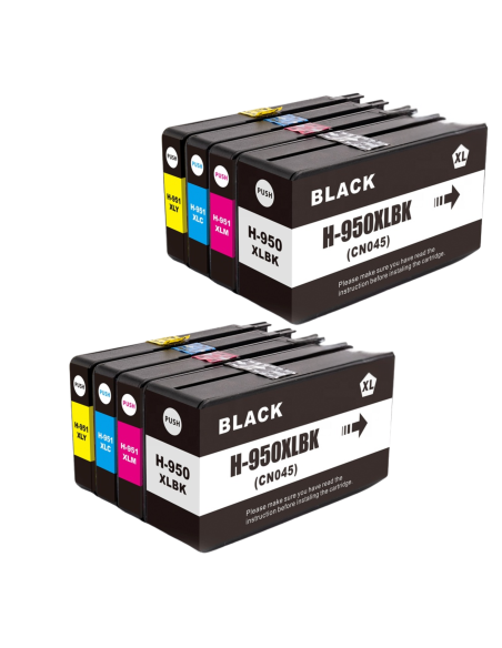 cartuchos de tinta compatibles hp 950xl y hp 951xl