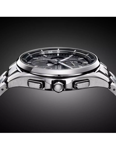 radio-control titanio solar  hombre Citizen Attesa Moon Phase BY1001-66E 41.5mm 100m