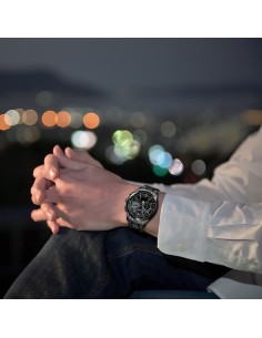 reloj radio-control solar Titanio Citizen Attesa Moon Phase BY1006-62E DLC (Diamond-Like Carbon) 41.5mm 2
