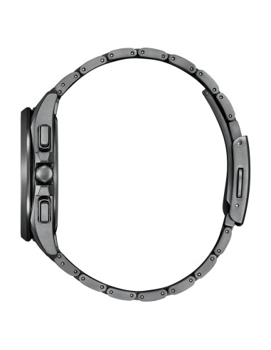 reloj radio-control solar Titanio Citizen Attesa Moon Phase BY1006-62E DLC (Diamond-Like Carbon) 41.5mm