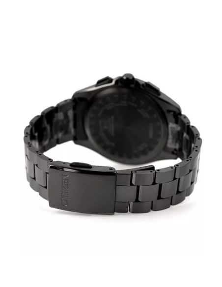 reloj radio-control solar Titanio Citizen Attesa Moon Phase BY1006-62E DLC (Diamond-Like Carbon) 41.5mm