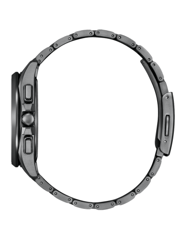 reloj radio-control solar Titanio Citizen Attesa Moon Phase BY1006-62E DLC (Diamond-Like Carbon) 41.5mm