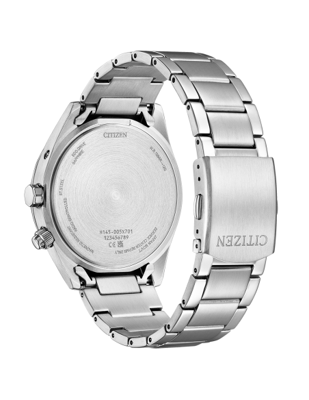 Citizen Eco-Drive CB0270-87L | Reloj Radio-Controlado Hombre | Acero Inoxidable y Esfera Azul | Cristal Zafiro