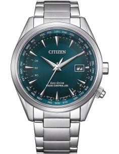 Citizen Eco-Drive CB0270-87L | Reloj Radio-Controlado Hombre | Acero Inoxidable y Esfera Azul | Cristal Zafiro