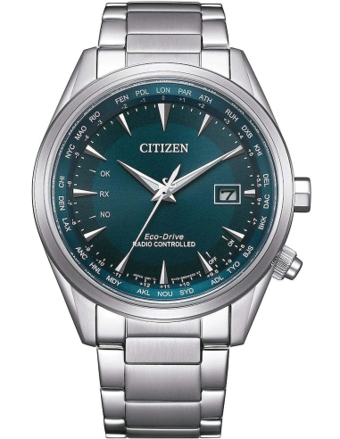 Citizen Eco-Drive CB0270-87L | Reloj Radio-Controlado Hombre | Acero Inoxidable y Esfera Azul | Cristal Zafiro