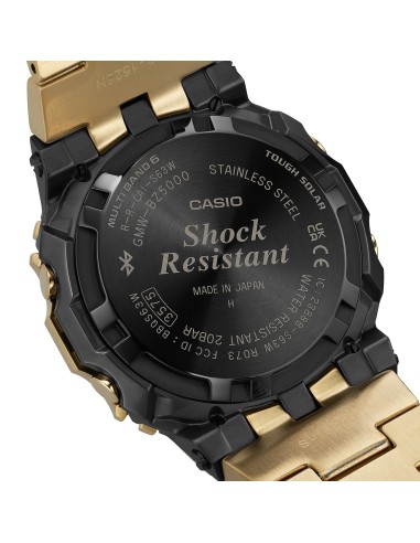 radio-control Bluetooth hombre Casio G-Shock Full Metal "AI Gold" - GMW-BZ5000GD-9JF JDM - Pantalla MIP