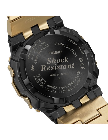 radio-control Bluetooth hombre Casio G-Shock Full Metal "AI Gold" - GMW-BZ5000GD-9JF JDM - Pantalla MIP