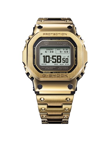 radio-control Bluetooth hombre Casio G-Shock Full Metal "AI Gold" - GMW-BZ5000GD-9JF JDM - Pantalla MIP