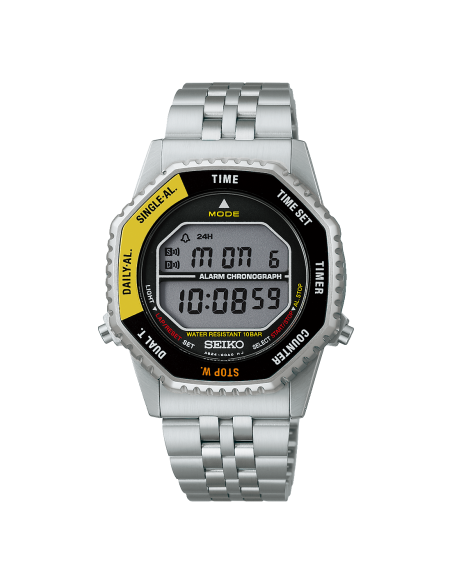 reloj digital cuarzo Seiko Selection Rotary Switch SBJG017 | The "Rotocall" Reissue | 100m WR 37x43.5mm