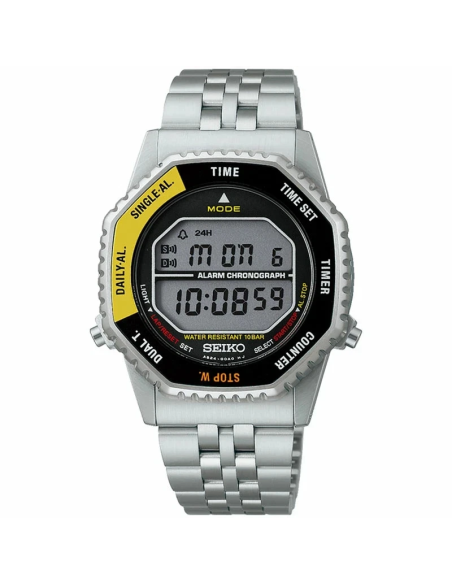 reloj digital cuarzo Seiko Selection Rotary Switch SBJG017 | The "Rotocall" Reissue | 100m WR 37x43.5mm