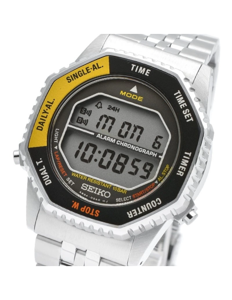reloj digital cuarzo Seiko Selection Rotary Switch SBJG017 | The "Rotocall" Reissue | 100m WR 37x43.5mm