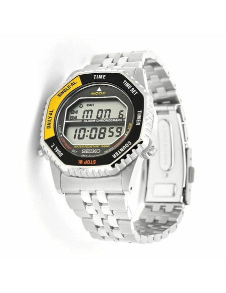 reloj digital cuarzo Seiko Selection Rotary Switch SBJG017 | The "Rotocall" Reissue | 100m WR 37x43.5mm