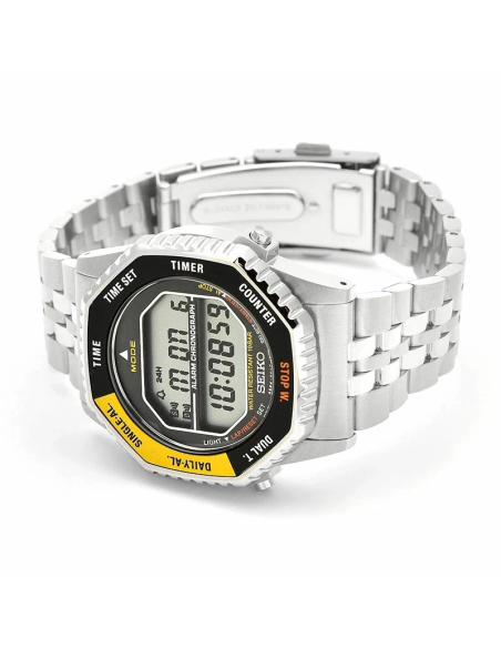 reloj digital cuarzo Seiko Selection Rotary Switch SBJG017 | The "Rotocall" Reissue | 100m WR 37x43.5mm
