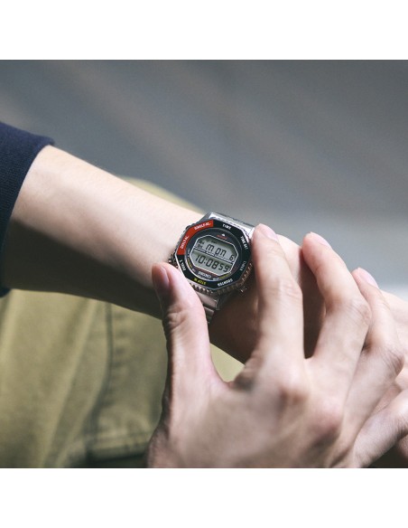 reloj digital cuarzo Seiko Selection Rotary Switch SBJG019 | The "Rotocall" Reissue | 100m WR 37x43.5mm