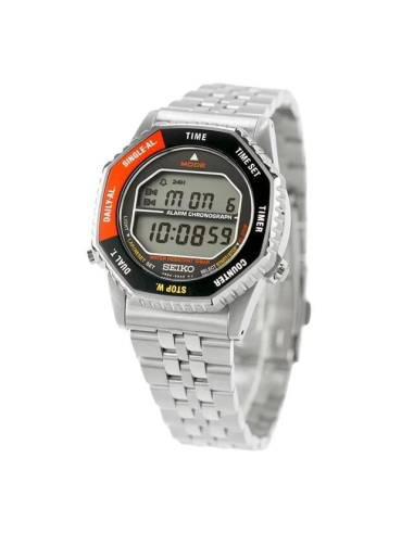 reloj digital cuarzo Seiko Selection Rotary Switch SBJG019 | The "Rotocall" Reissue | 100m WR 37x43.5mm