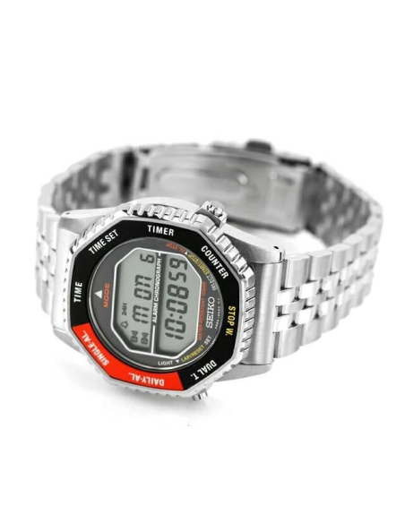 reloj digital cuarzo Seiko Selection Rotary Switch SBJG019 | The "Rotocall" Reissue | 100m WR 37x43.5mm