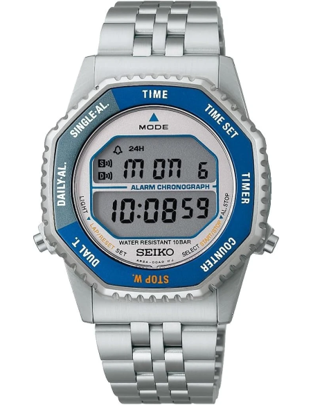 reloj digital cuarzo Seiko Selection Rotary Switch SBJG021 | The "Rotocall" Reissue | 100m WR 37x43.5mm