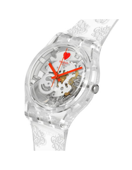 reloj unisex Swatch GIRLS DONT CRY BY VERDY so28z129  34mm cuarzo