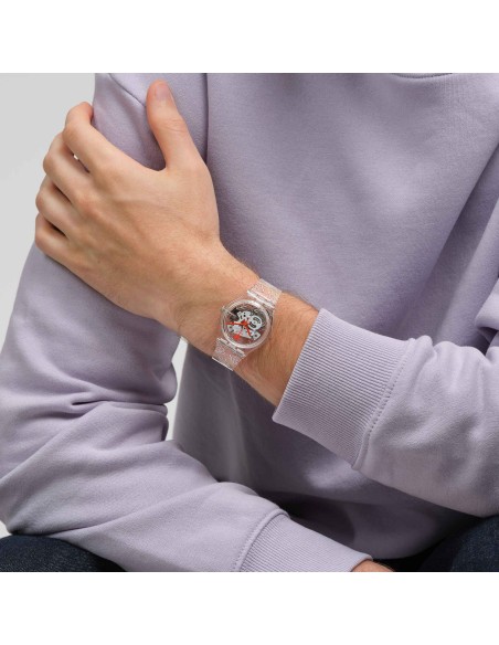 reloj unisex Swatch GIRLS DONT CRY BY VERDY so28z129  34mm cuarzo