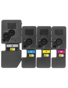 4 Toner compatibles TK-5230 para Kyocera Ecosys M5521 P5021