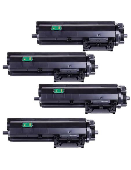 4 Toner Compatibles TK-1250 TK1250 para Kyocera   ECOSYS MA3500x / MA3500fx / MA3501wfx / PA3500