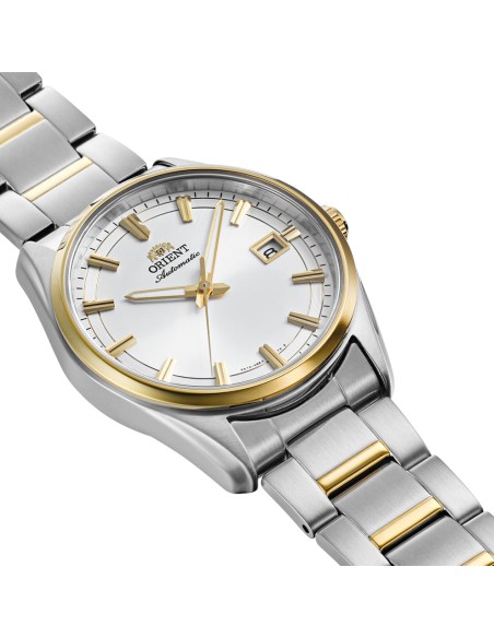 automático hombre Orient Stretto Date  RA-AC0R01S 38,5mm 50m WR cristal de zafiro
