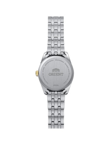 solar mujer Orient Contemporary RA-WG0601S 32,1mm cristal de zafiro correa de acero