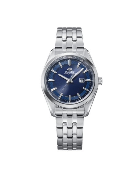 solar mujer Orient Contemporary RA-WG0602L Navy Blue 32,1mm cristal de zafiro