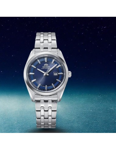 solar mujer Orient Contemporary RA-WG0602L Navy Blue 32,1mm cristal de zafiro