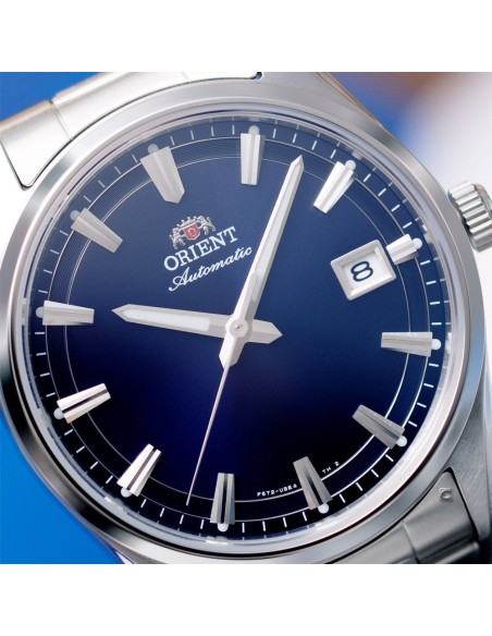 solar mujer Orient Contemporary RA-WG0602L Navy Blue 32,1mm cristal de zafiro