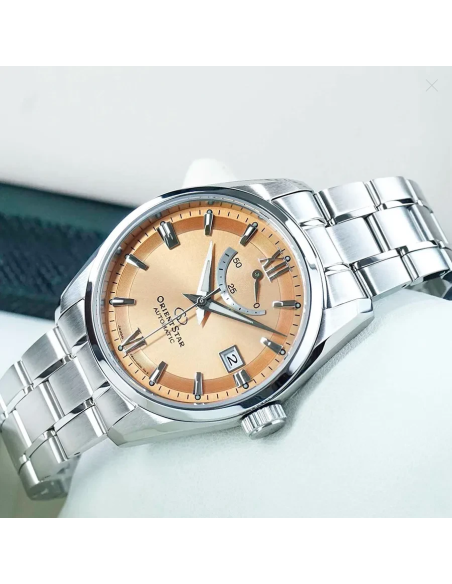 automático hombre Orient Star Contemporary Dessert Copper  RE-AU0108G 38,5mm 100m WR cristal de zafiro