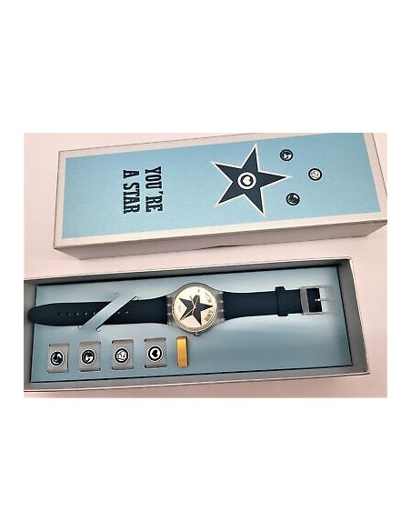 Reloj Swatch Fathers Day  STAR DAD SO29Z119