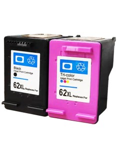 2 tintas HP 62XL  OfficeJet 5740 5745 8000 8045 ALTA CAPACIDAD