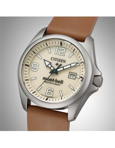 solar Citizen Promaster Land x Mont-Bell BN0247-10A Beige Arena JDM 40.8mm – Edición Limitada "Sand" Super Titanium