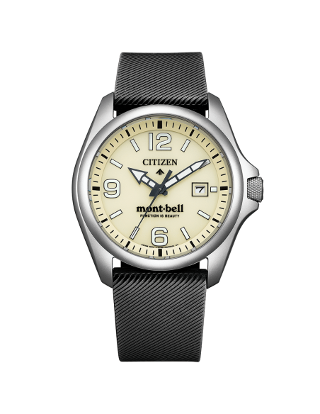 solar Citizen Promaster Land x Mont-Bell BN0247-10A Beige Arena JDM 40.8mm – Edición Limitada "Sand" Super Titanium