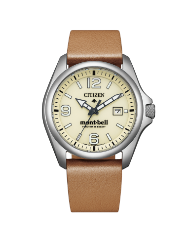 solar Citizen Promaster Land x Mont-Bell BN0247-10A Beige Arena JDM 40.8mm – Edición Limitada "Sand" Super Titanium