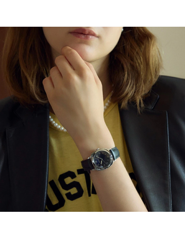 solar mujer Seiko Selection Solar The Steady Navy  STPX103 JDM 30.2mm Azul Navy
