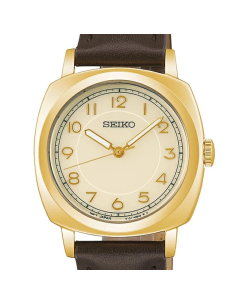 Reloj mujer Seiko Selection Solar The Steady Gold  STPX104  JDM 30,2mm  Dorado,