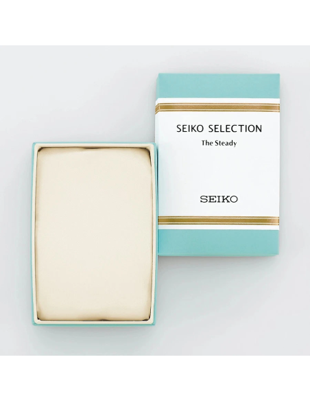 Reloj solar mujer  Seiko Selection Solar The Steady STPX105 JDM 30.2mm correa de cuero JDM