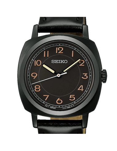 Reloj solar mujer  Seiko Selection Solar The Steady STPX105 JDM 30.2mm correa de cuero JDM