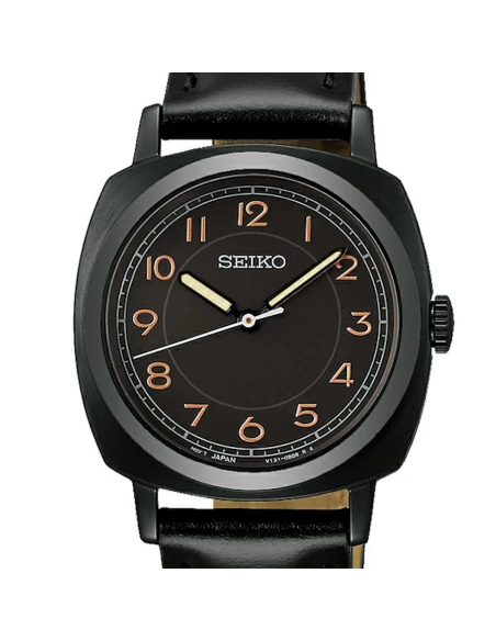 Reloj solar mujer  Seiko Selection Solar The Steady STPX105 JDM 30.2mm correa de cuero JDM