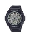 Casio AEQ-120W-7A 53.3 × 52.2 × 16.8 mm 100m WR Hora Mundial 10 años batería 3 alarmas